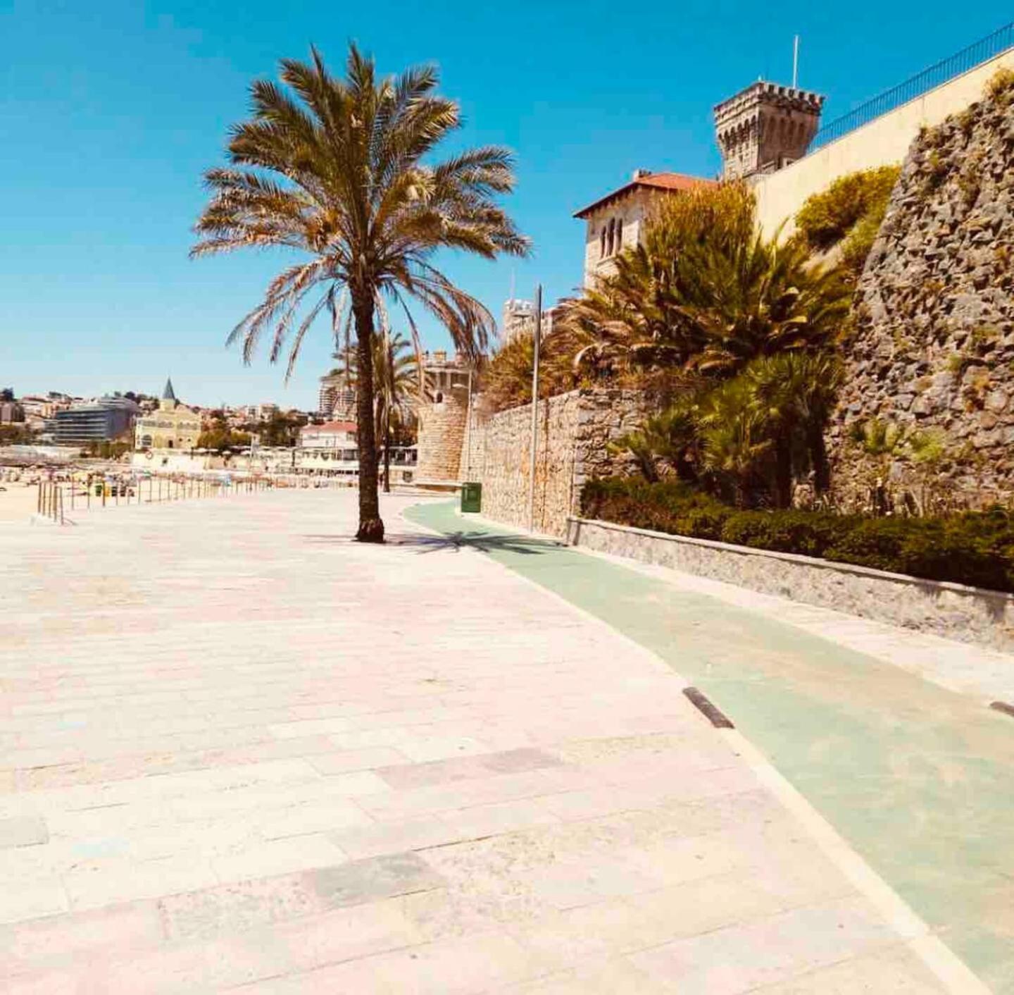 אסטוריל Sea View W Balcony 2 Mins Walk To Beach & Casino מראה חיצוני תמונה