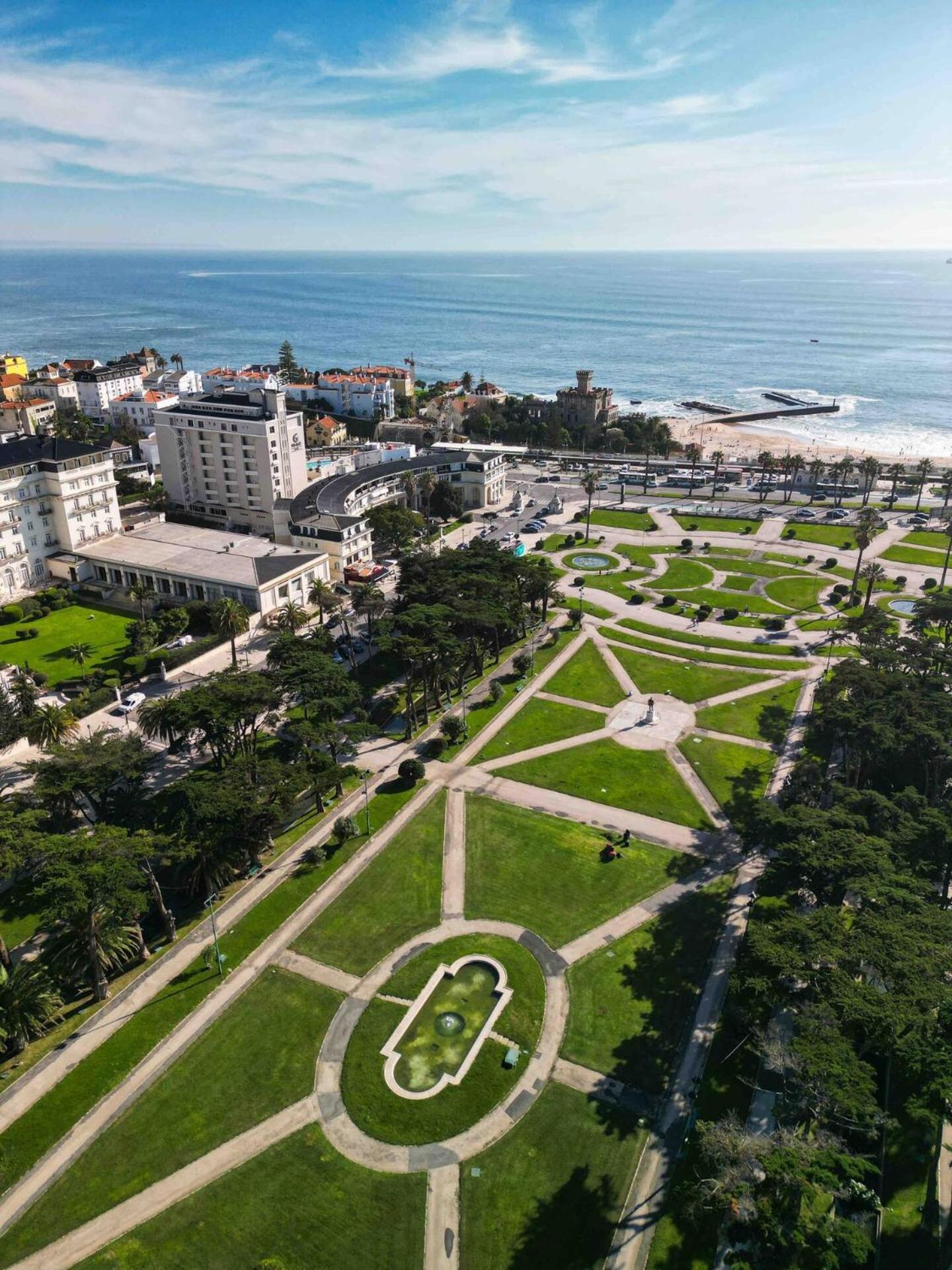 אסטוריל Sea View W Balcony 2 Mins Walk To Beach & Casino מראה חיצוני תמונה