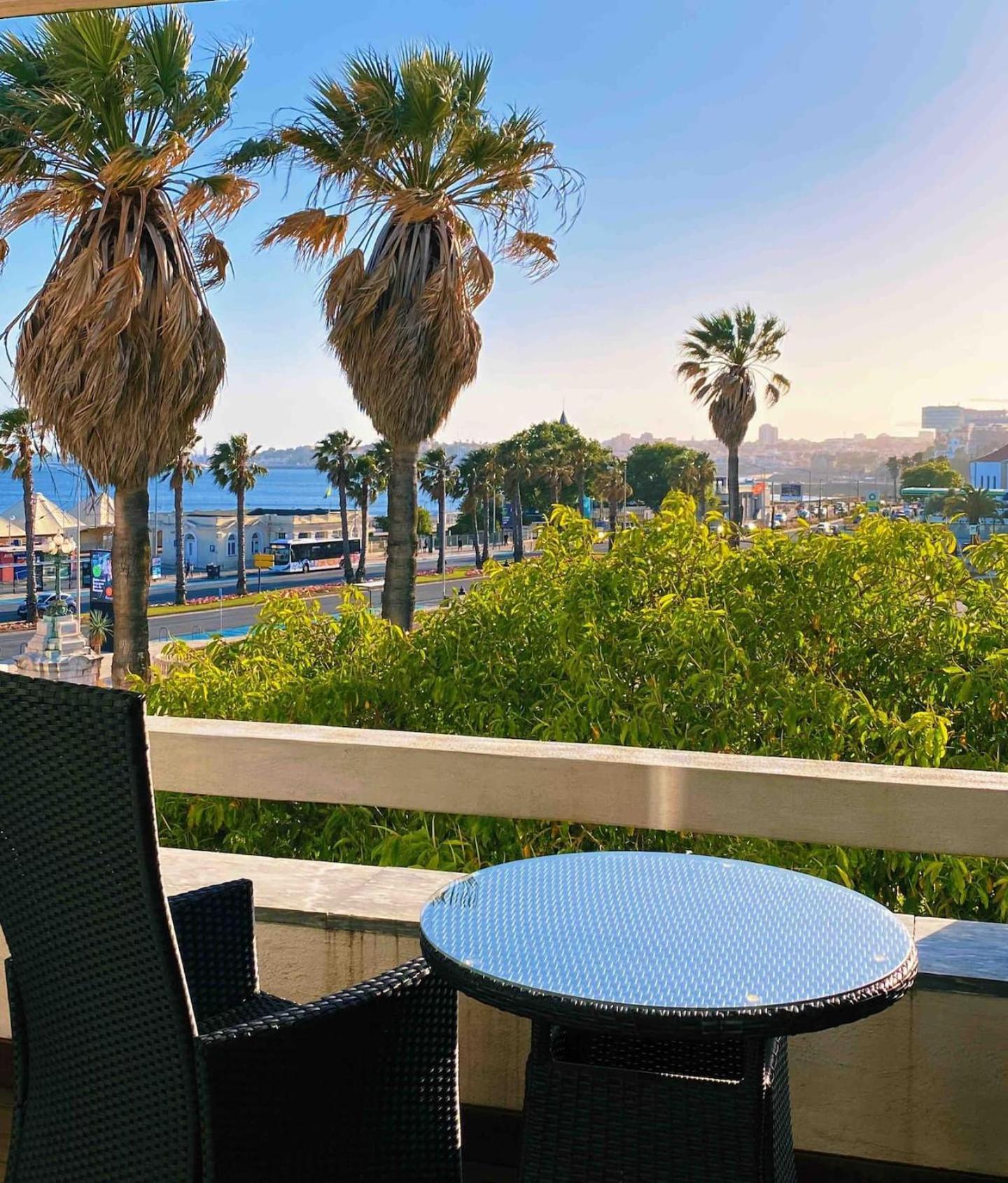 אסטוריל Sea View W Balcony 2 Mins Walk To Beach & Casino מראה חיצוני תמונה