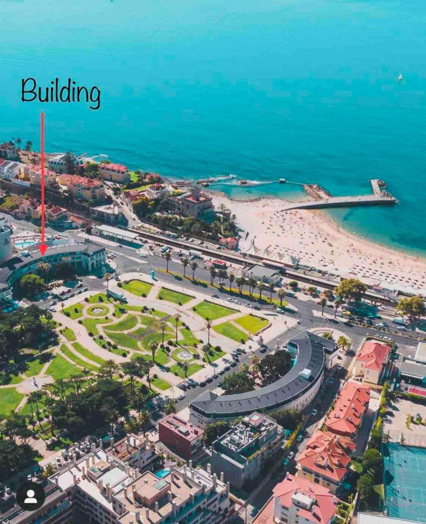 אסטוריל Sea View W Balcony 2 Mins Walk To Beach & Casino מראה חיצוני תמונה